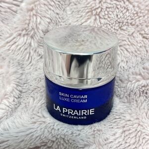 La Prairie Skin Caviar Luxe Cream Blue and Silver Jar